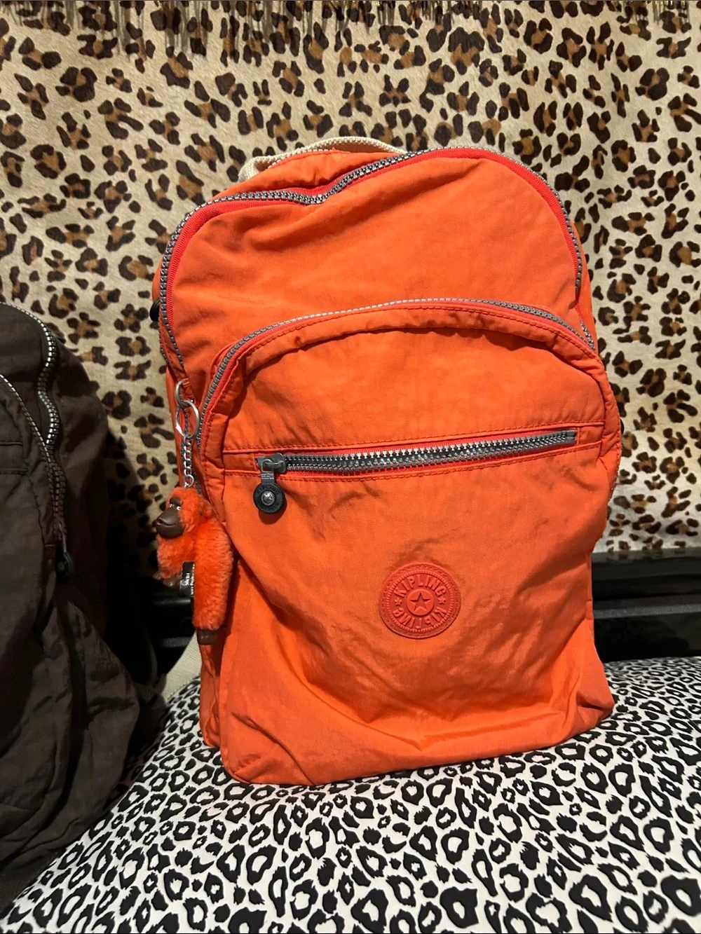 Kipling 2 bundle like new Orange Nylon Backpack - Casual Travel Daypack